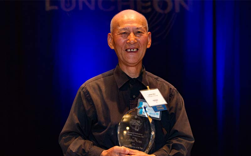 Goodwill Employee of The Year - Laibao Wan