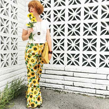 Sunflower Dream Pants: Making Your Own High Waisted Wonder Bells