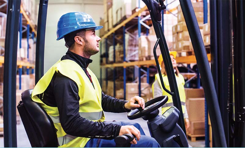 Forklift Training in Jackson Goodwill Industries of Middle Tennessee