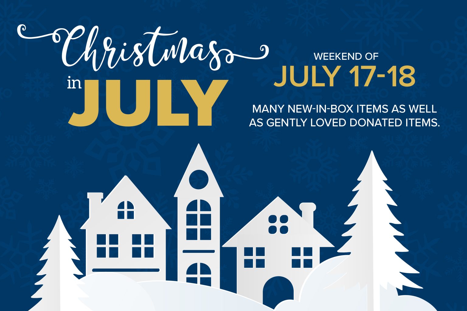 Goodwill's Christmas In July Event Coming July 1718 Goodwill